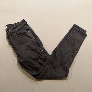 RidgeCut Black Denim Utility Carpenter Slim Jeans